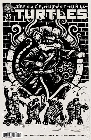 Tapa de Teenage Mutant Ninja Turtles Variant F #5 · Cover F
