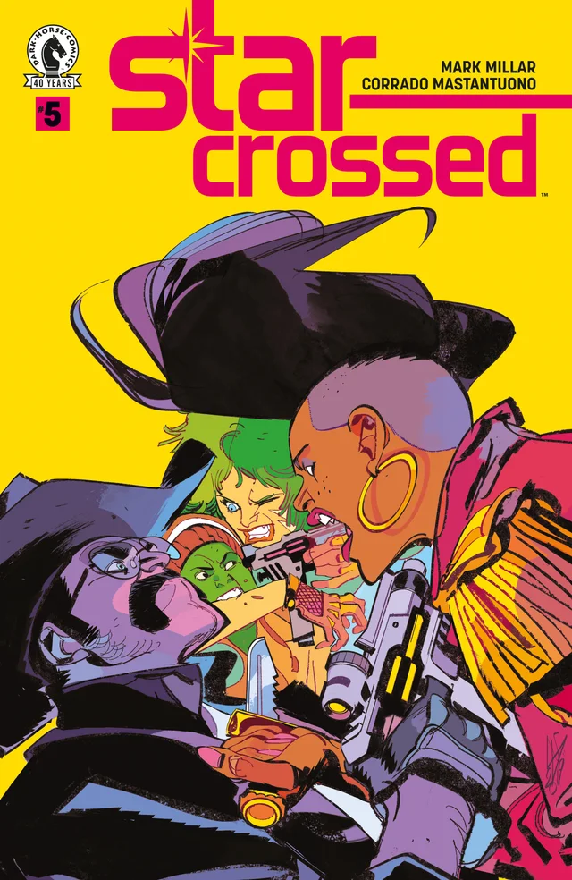 Tapa de Star-Crossed #5 · Cover D