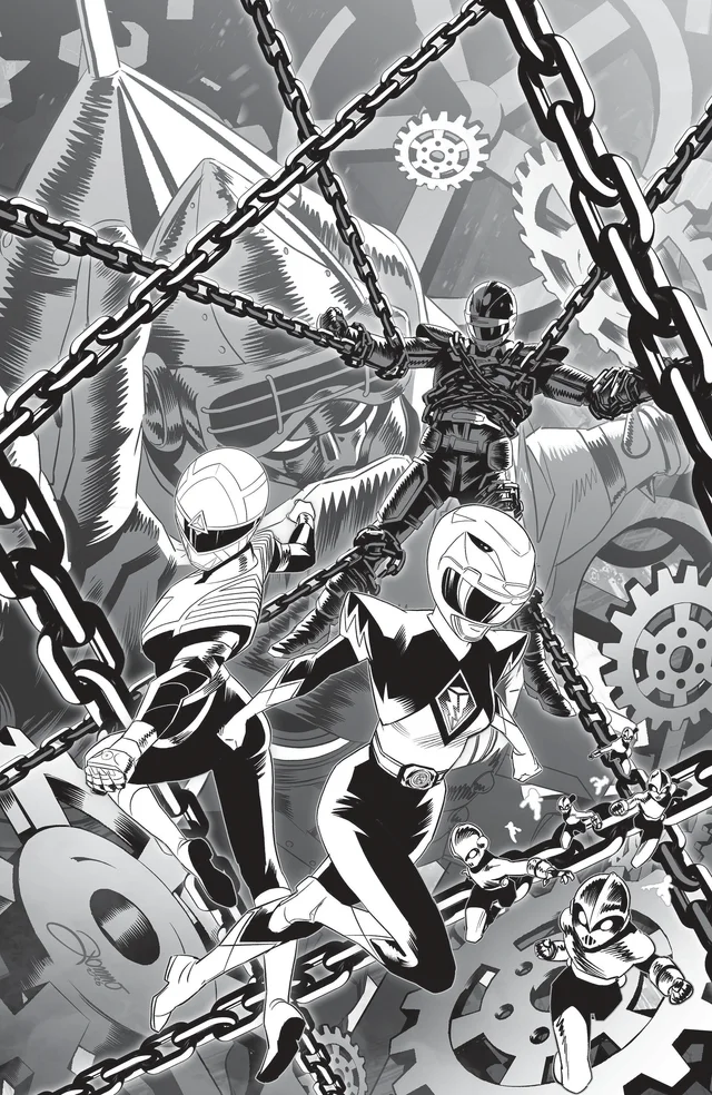 Tapa de Power Rangers Unlimited #6 · Cover J Unlimited Variant