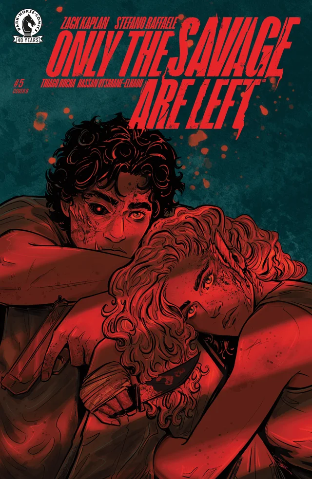 Tapa de Only The Savage Are Left #5 · Cover B Skylar Patridge
