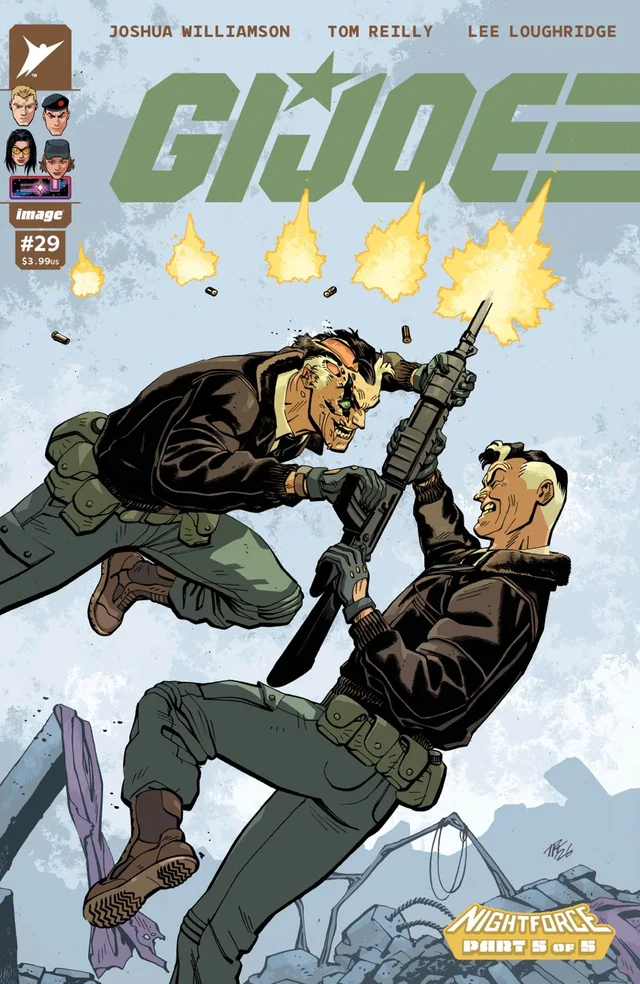 Tapa de Gi Joe #29 · Cover A Tom Reilly
