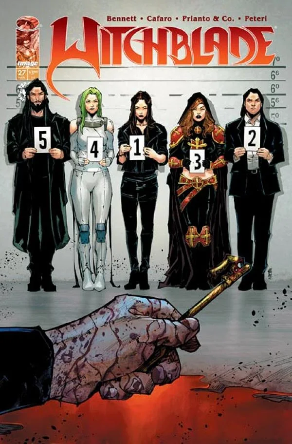 Tapa de Witchblade #27 · Cover A Giuseppe Cafaro And Arif Prianto