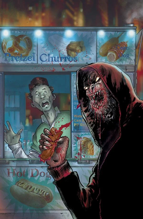 Tapa de Stuff Of Nightmares: The Hoodie #1 · Cover E Glow In The Dark Variant