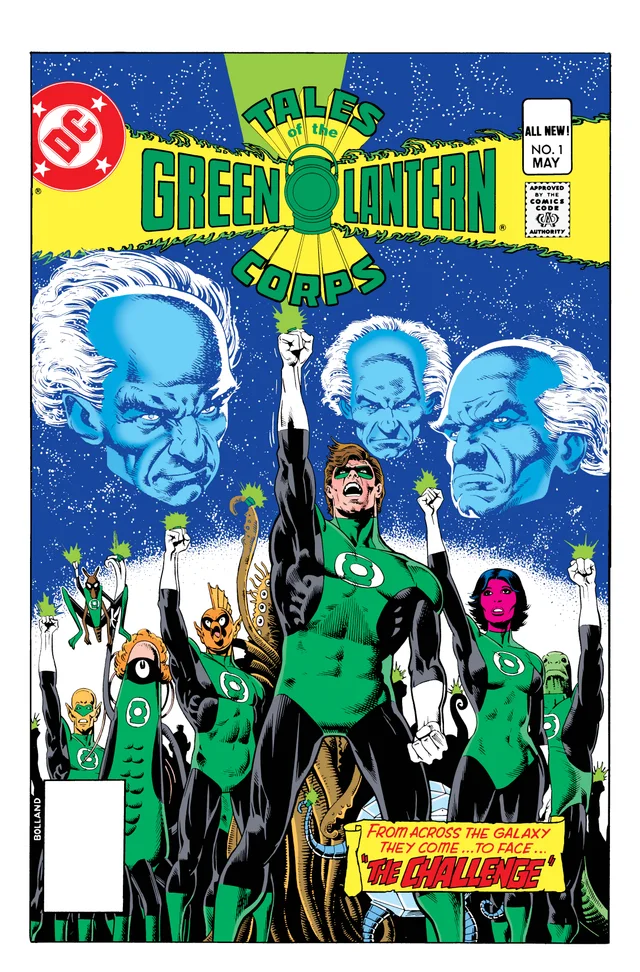 Tapa de Tales Of The Green Lantern Corps Facsimile Edition #1 · Cover A Brian Bolland