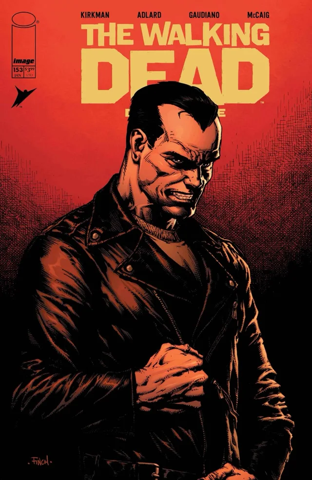 Tapa de Walking Dead Deluxe #153 · Cover A David Finch And Dave Mccaig