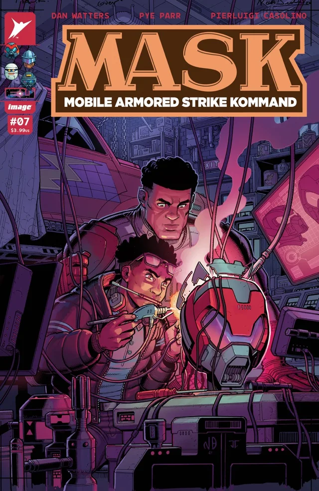 Tapa de Mask #7 · Cover B Nick Bradshaw And Jim Charalampidis Var
