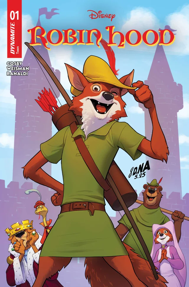 Tapa de Robin Hood #1 · Cover B David Nakayama Var