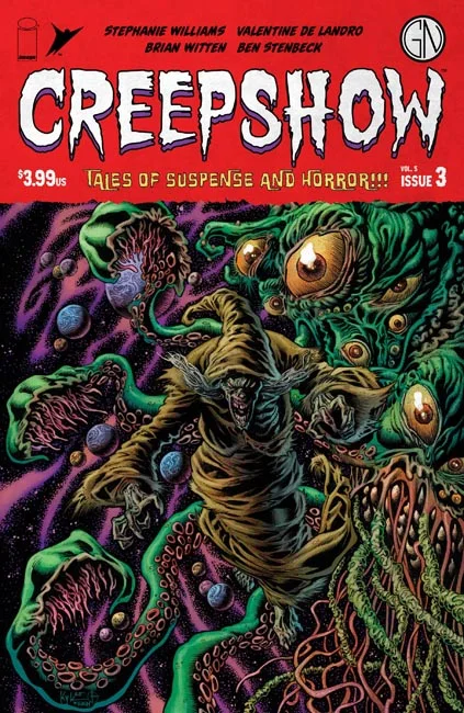 Tapa de Creepshow Vol 05 #3 · Cover A Kyle Hotz And Dan Brown