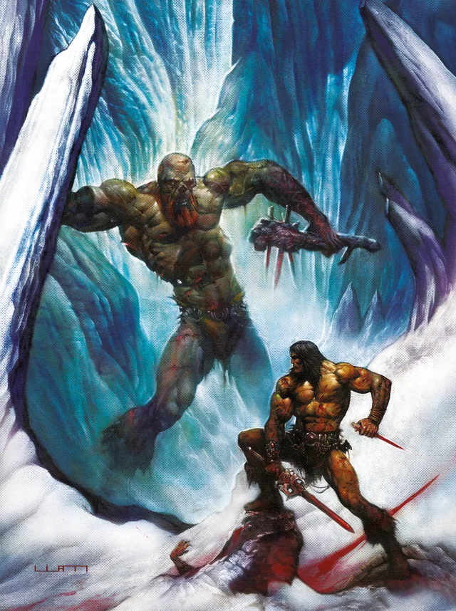 Tapa de Savage Sword Of Conan #18 · Cover D Liam Sharp Virgin Cardstock Var