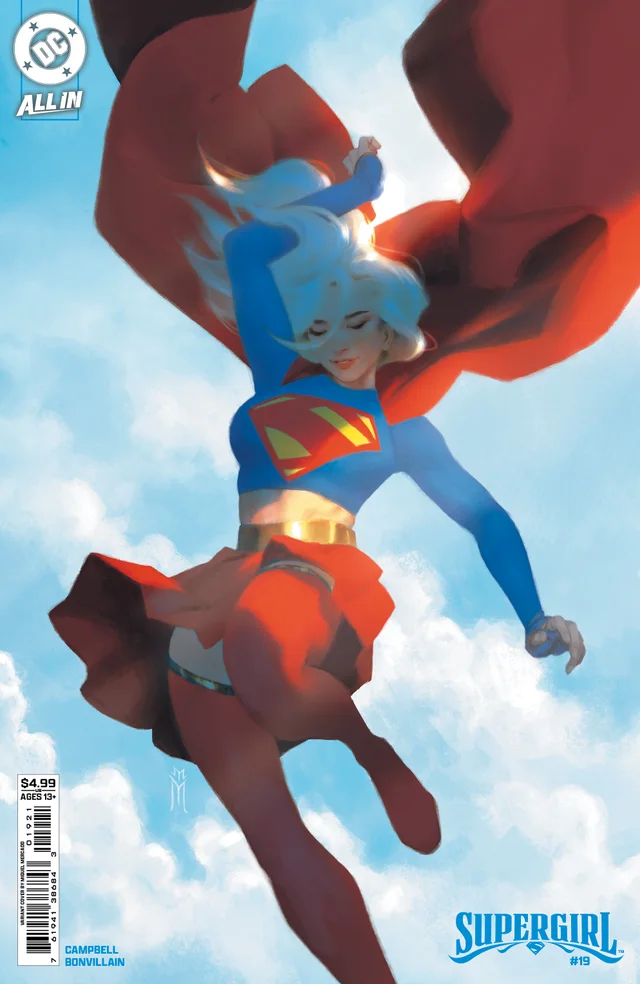 Tapa de Supergirl #19 · Cover B Miguel Mercado Card Stock Var