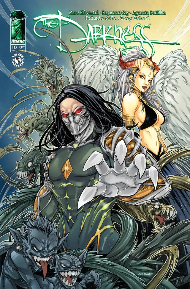Tapa de Darkness #10 · Cover B Laura Braga Var