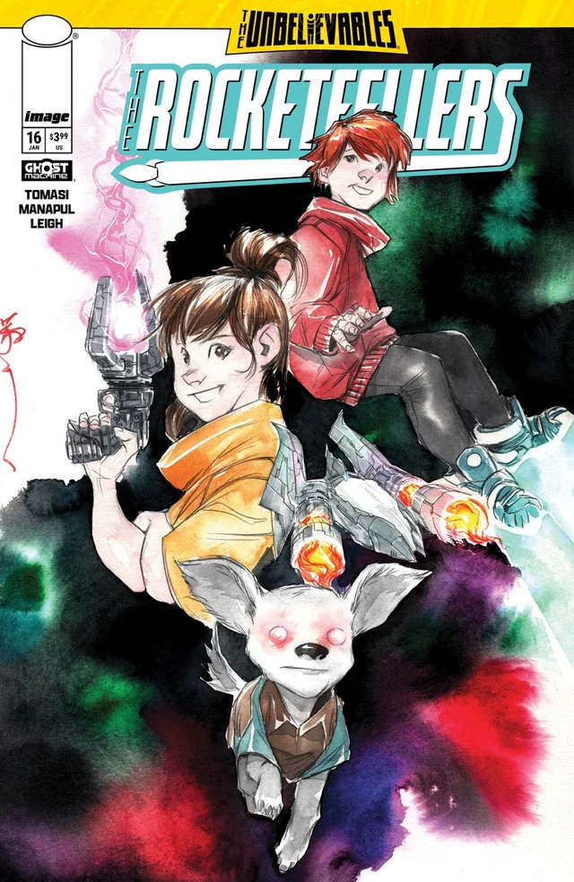 Tapa de Rocketfellers #16 · Cover B Dustin Nguyen Var