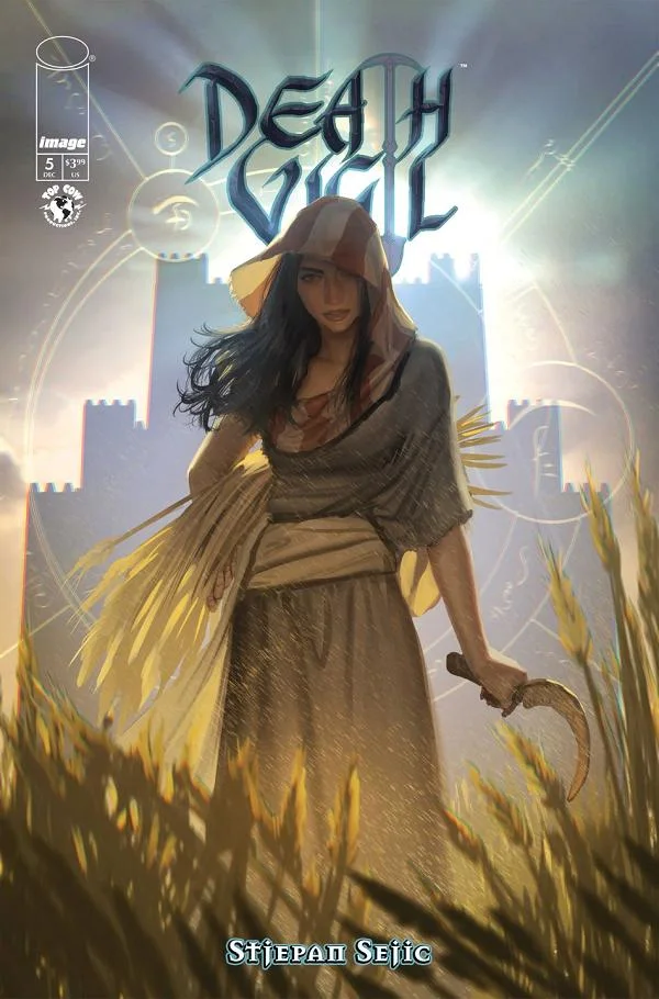 Tapa de Death Vigil #5 · Edición estándar