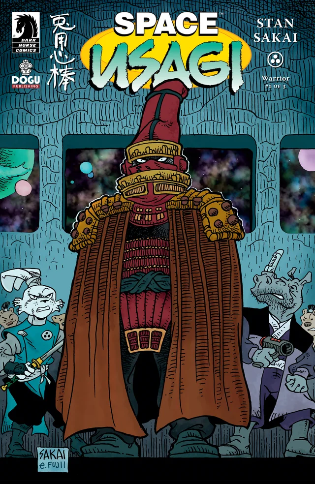 Tapa de Space Usagi: Warrior #1 · Cover B