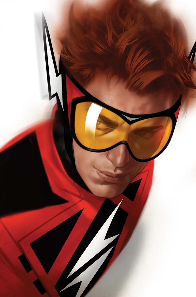Tapa de Absolute Flash #23 · Cover B Ben Oliver Card Stock Var