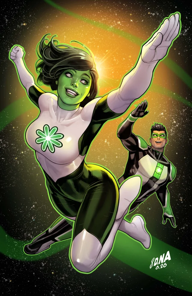 Tapa de Green Lantern #41 · Cover B David Nakayama Card Stock Var