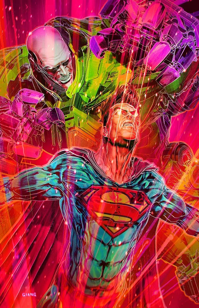 Tapa de Action Comics #1105 · Cover C John Giang Card Stock Var