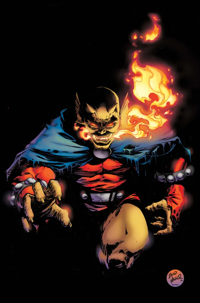 Tapa de Demon #3 · Cover B Brad Walker Card Stock Var