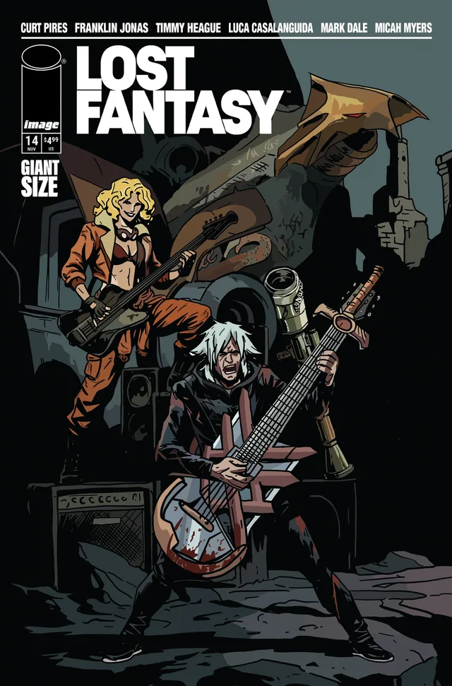 Tapa de Lost Fantasy #14 · Cover C Emmanuel Gervasoni Cardstock Concert Var