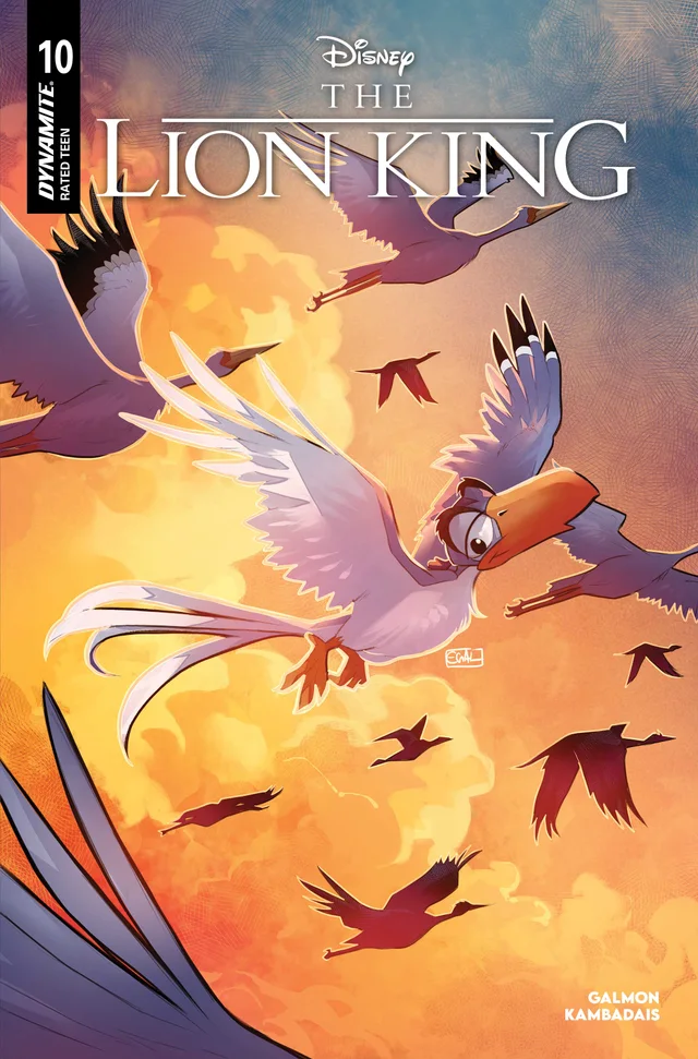 Tapa de Lion King #10 · Cover A Edwin Galmon