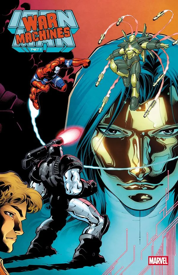 Tapa de Iron Man #13 · Cover B Gleb Melnikov Connecting Variant