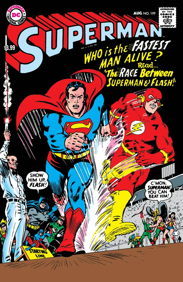 Tapa de Superman Facsimile Edition #199 · Cover A Carmine Infantino