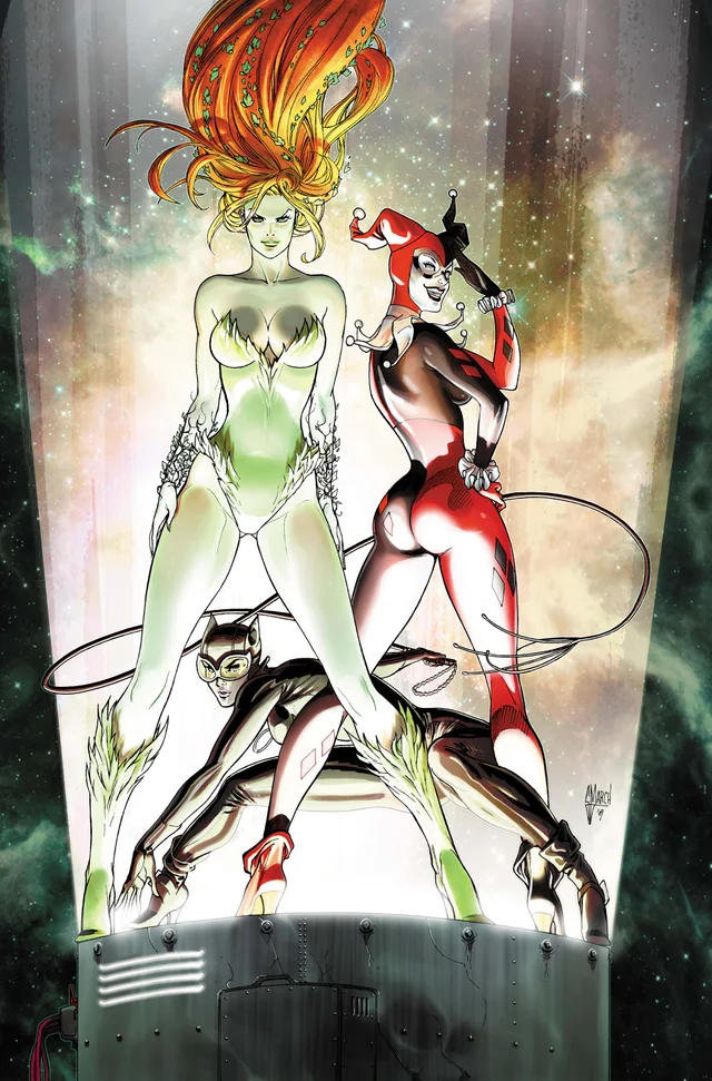 Tapa de Gotham City Sirens Facsimile Edition #1 · Cover A Guillem March