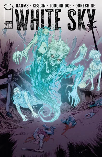 Tapa de White Sky #7 · Cover C Christian Dibari And Lee Loughridge Var