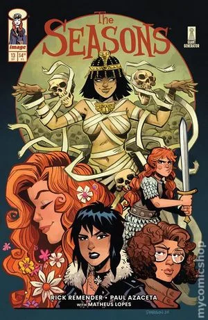 Tapa de Seasons #13 · Cover C Brett Parson Var