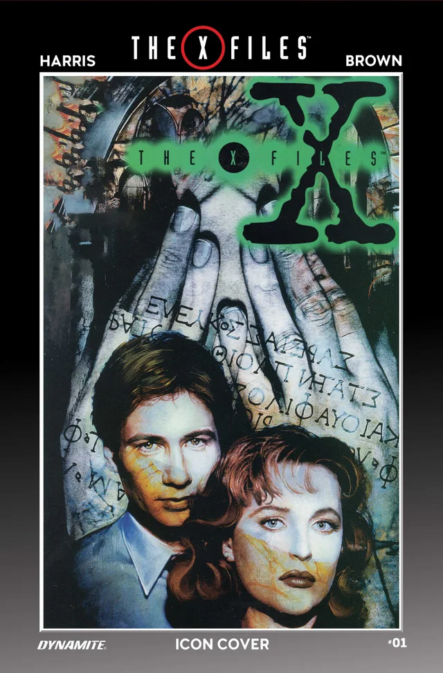 Tapa de X Files #1 · Cover E Icon Var
