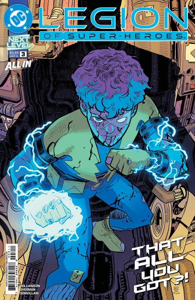 Tapa de Legion Of Super-Heroes #3 · Cover A Hayden Sherman