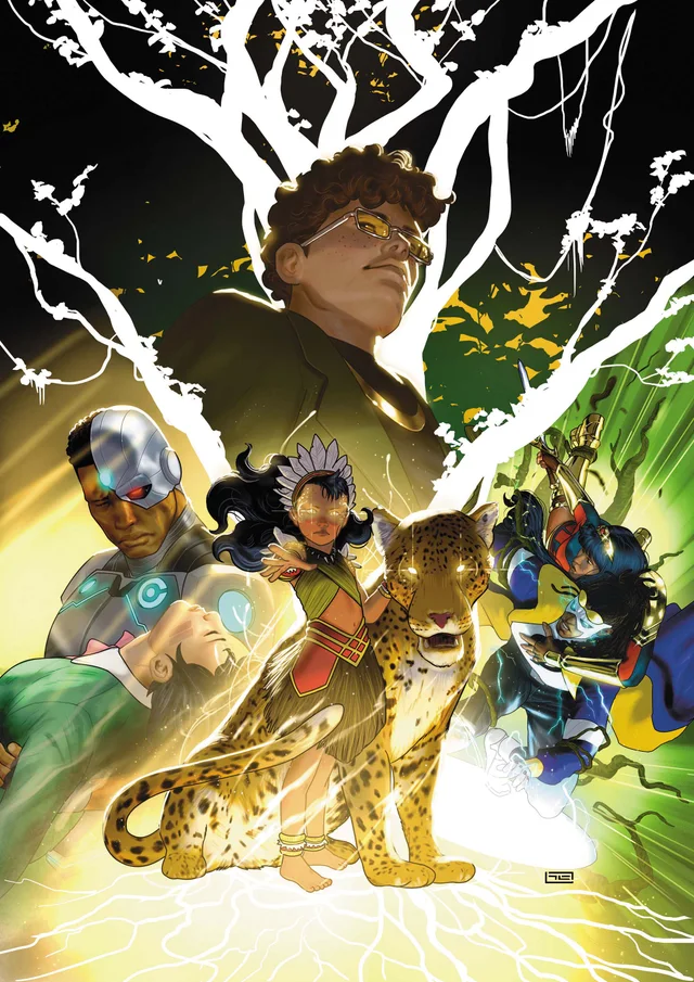 Tapa de New Titans #41 · Cover A Taurin Clarke