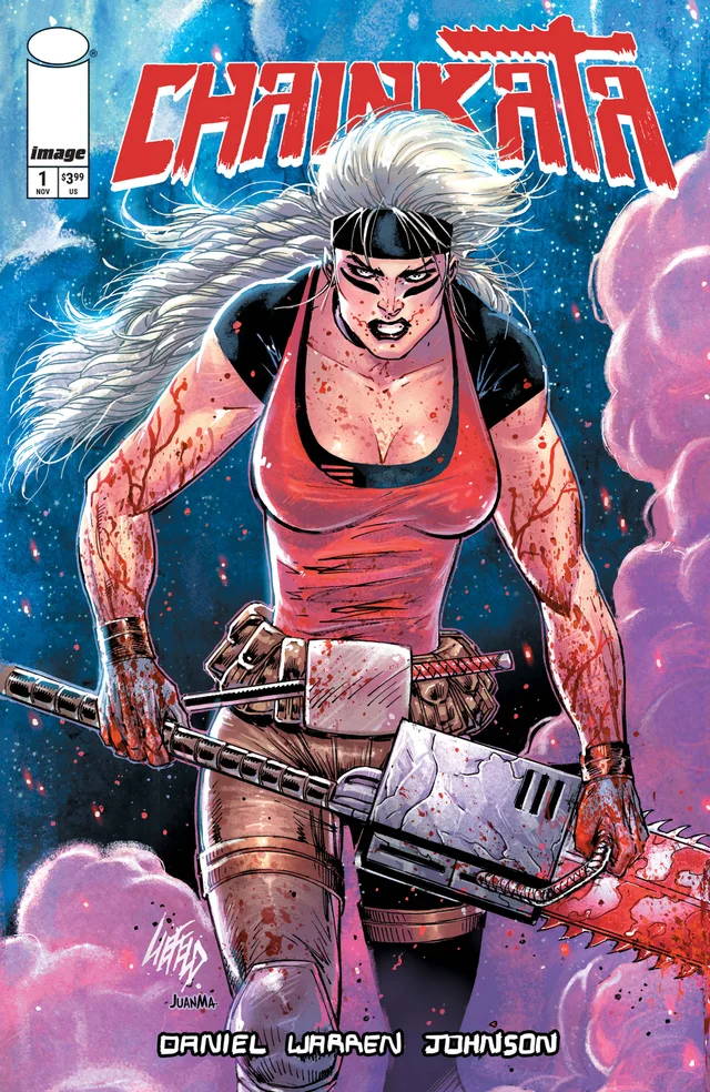 Tapa de Chainkata #1 · Cover E Rob Liefeld Var