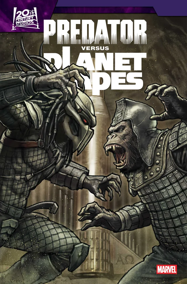 Tapa de Predator Vs. The Planet Of The Apes #5 · Cover A Stonehouse