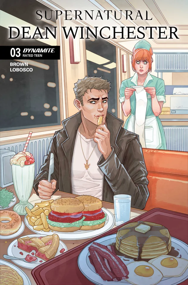 Tapa de Supernatural Dean Winchester #3 · Cover A Marguerite Sauvage