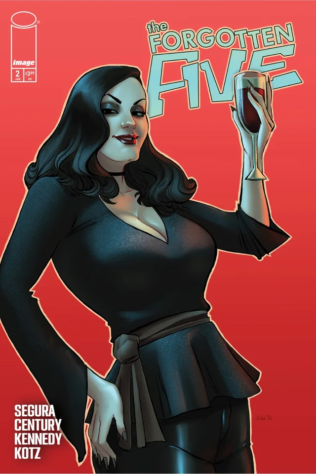 Tapa de Forgotten Five #2 · Cover B Chloe Brailsford Var