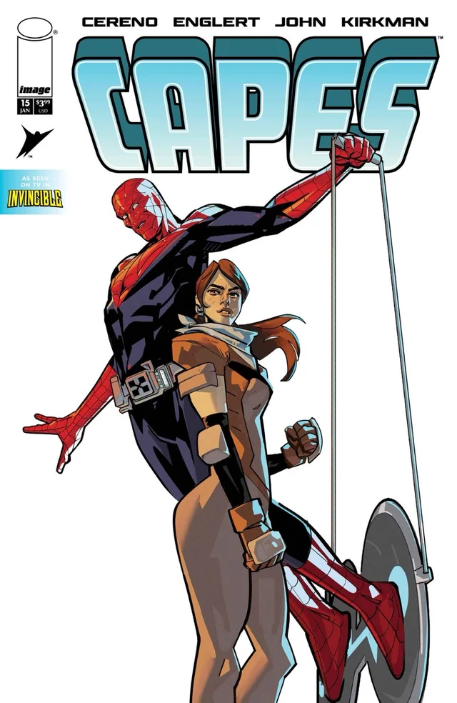 Tapa de Invincible Universe Capes #15 · Cover B Conor Hughes Var