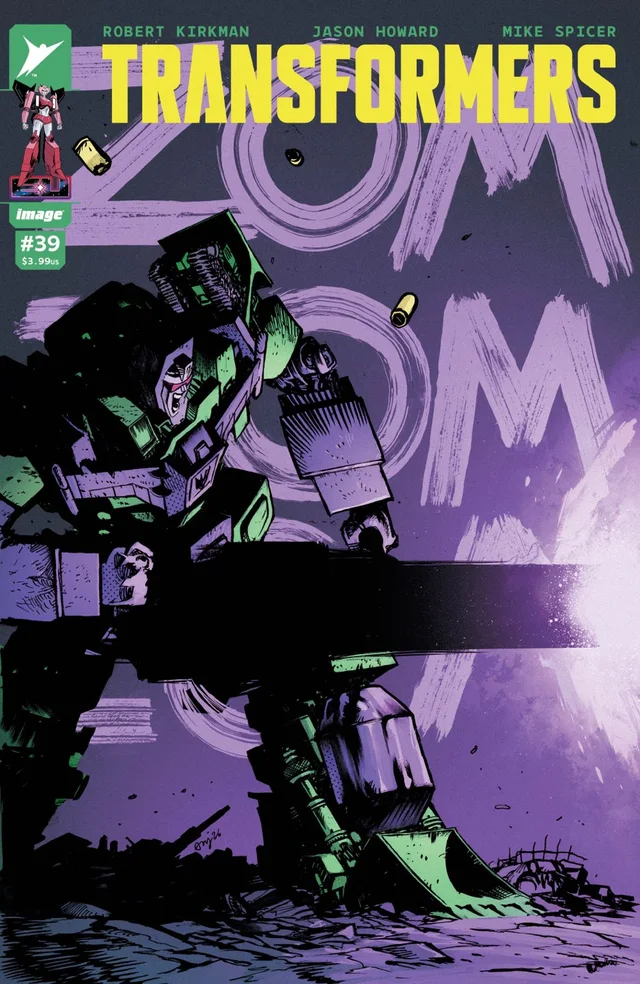 Tapa de Transformers #39 · Cover B Daniel Warren Johnson And Mike Spicer Var
