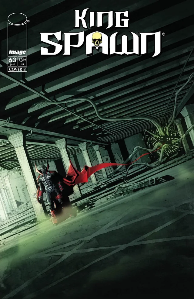 Tapa de King Spawn #63 · Cover B Lee Carter Var