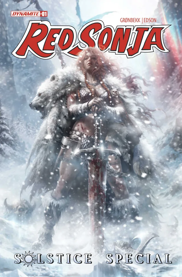 Tapa de Red Sonja Solstice Special #1 · Cover A Francesco Mattina