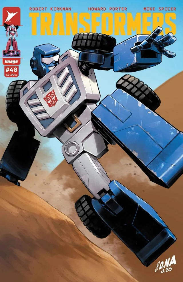 Tapa de Transformers #40 · Cover C David Nakayama Var