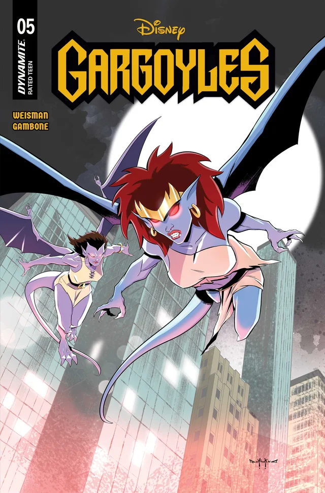 Tapa de Gargoyles #5 · Cover C Pasquale Qualano Var