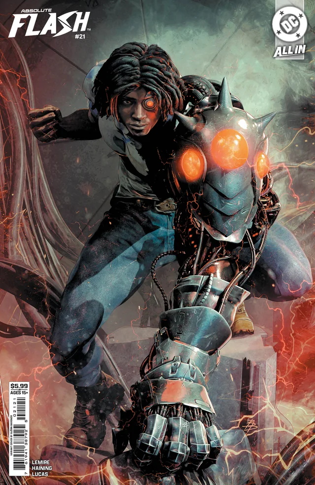 Tapa de Absolute Flash #21 · Cover B Bjorn Barends Card Stock Var