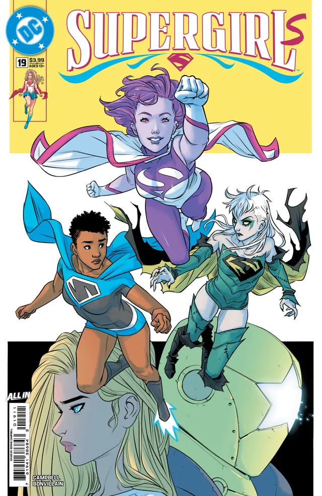 Tapa de Supergirl #19 · Cover A Sophie Campbell