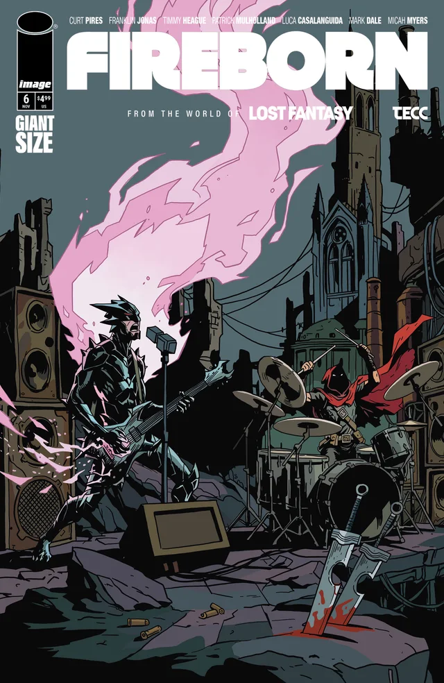 Tapa de Fireborn #6 · Cover E Emmanuel Gervasoni Cardstock Concert Var