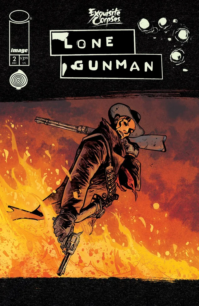 Tapa de Exquisite Corpses Lone Gunman #2 · Cover A Alberto Ponticelli And Jordie Bellaire