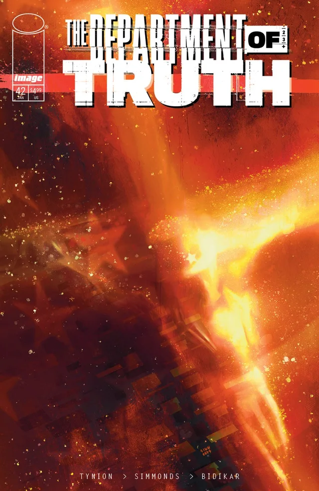 Tapa de Department Of Truth #42 · Cover A Martin Simmonds