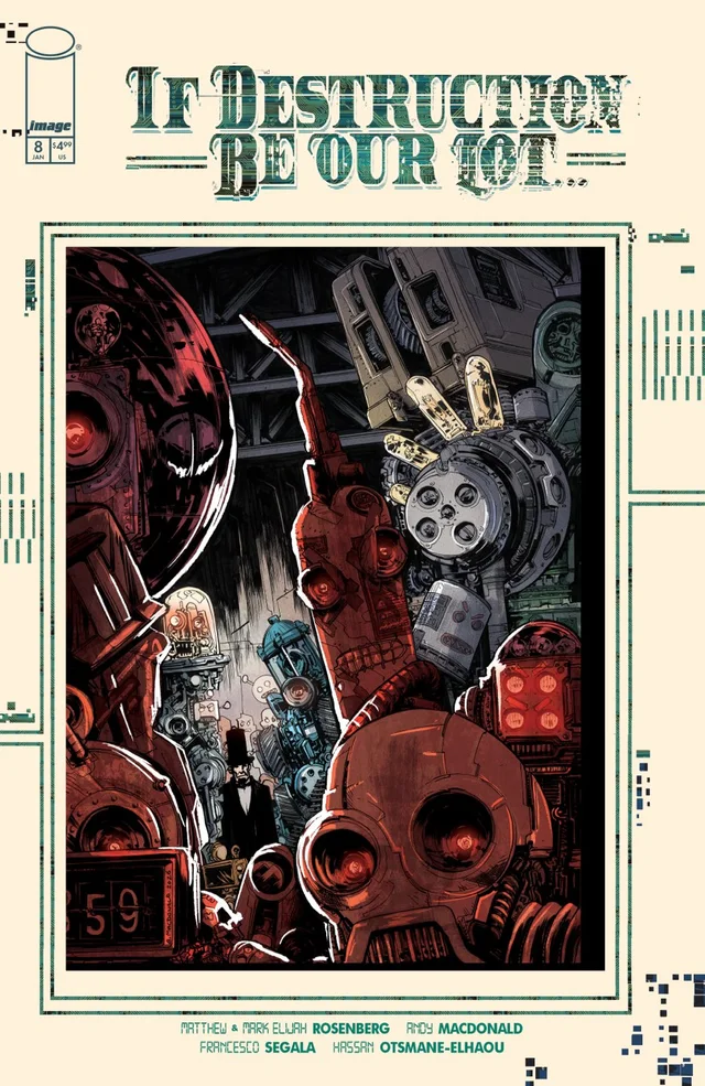 Tapa de If Destruction Be Our Lot #8 · Cover A Andy Macdonald And Francesco Segala