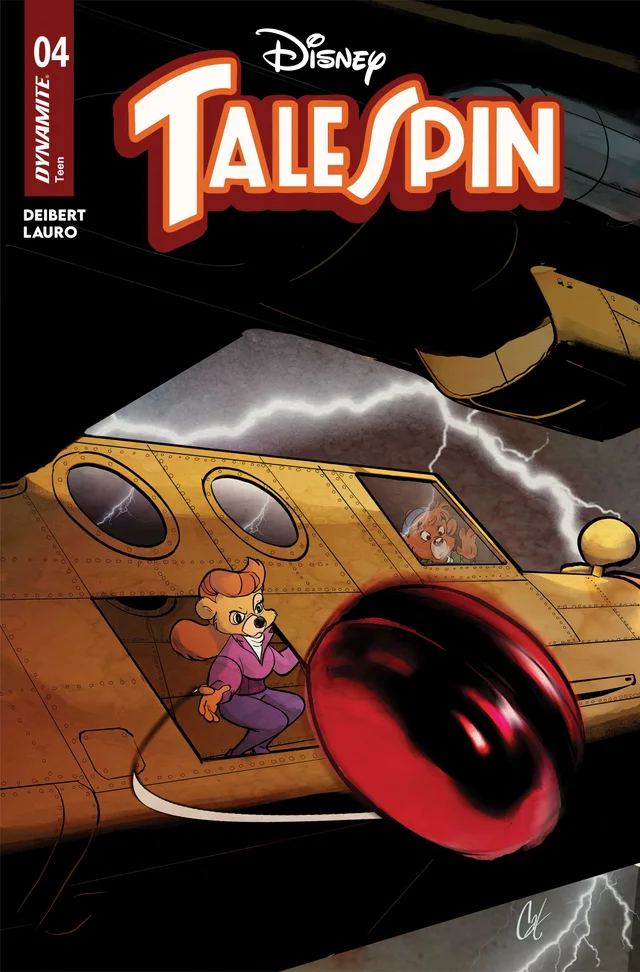 Tapa de Talespin #4 · Cover B Cat Staggs Var