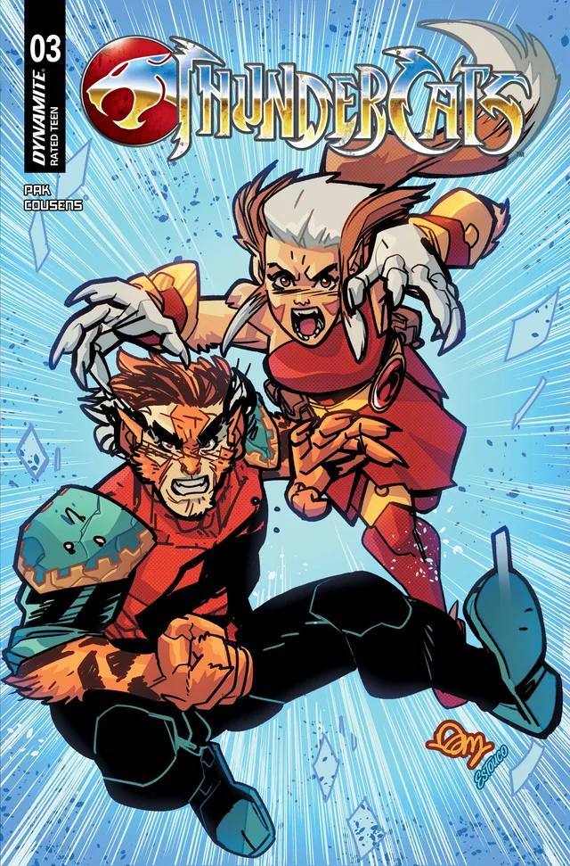 Tapa de Thundercats #3 · Cover E Seth Damoose Var